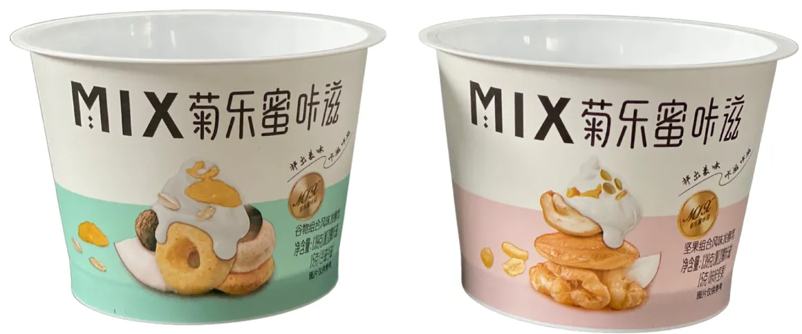 MIX yogurt cups